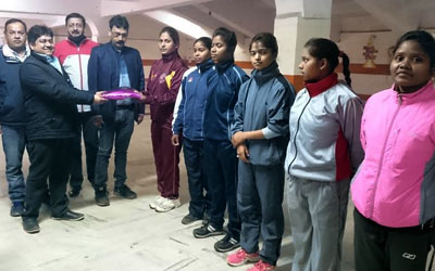 Jharkhand Wushu team departed to Chandigarh to take part in 24th Senior National Wushu Championship.